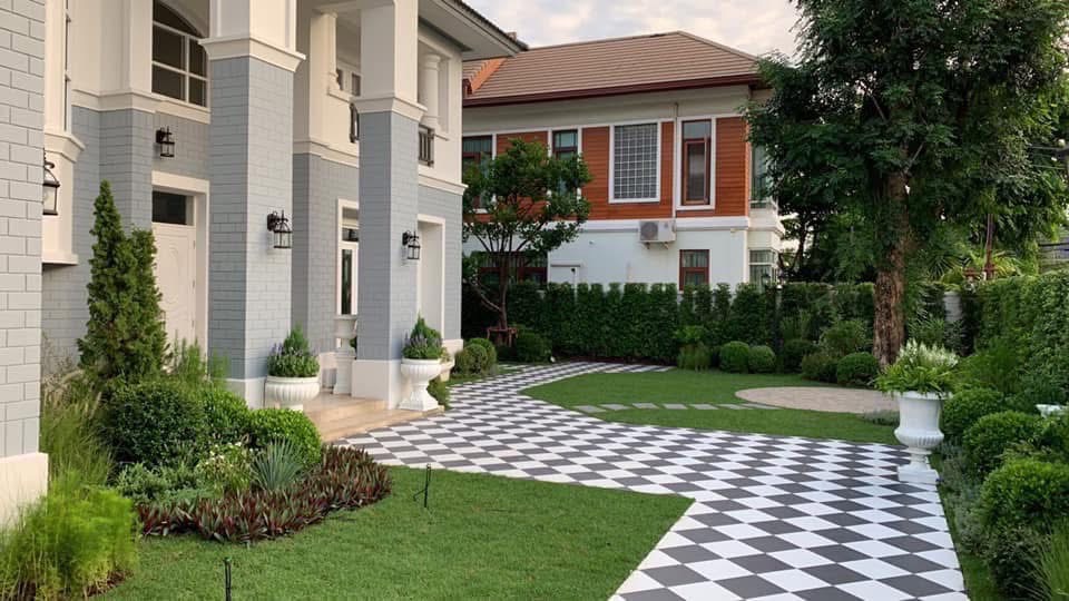 ไอเดียสวนสไตล์อังกฤษ แบบที่ 1 โดย D.Garden Design