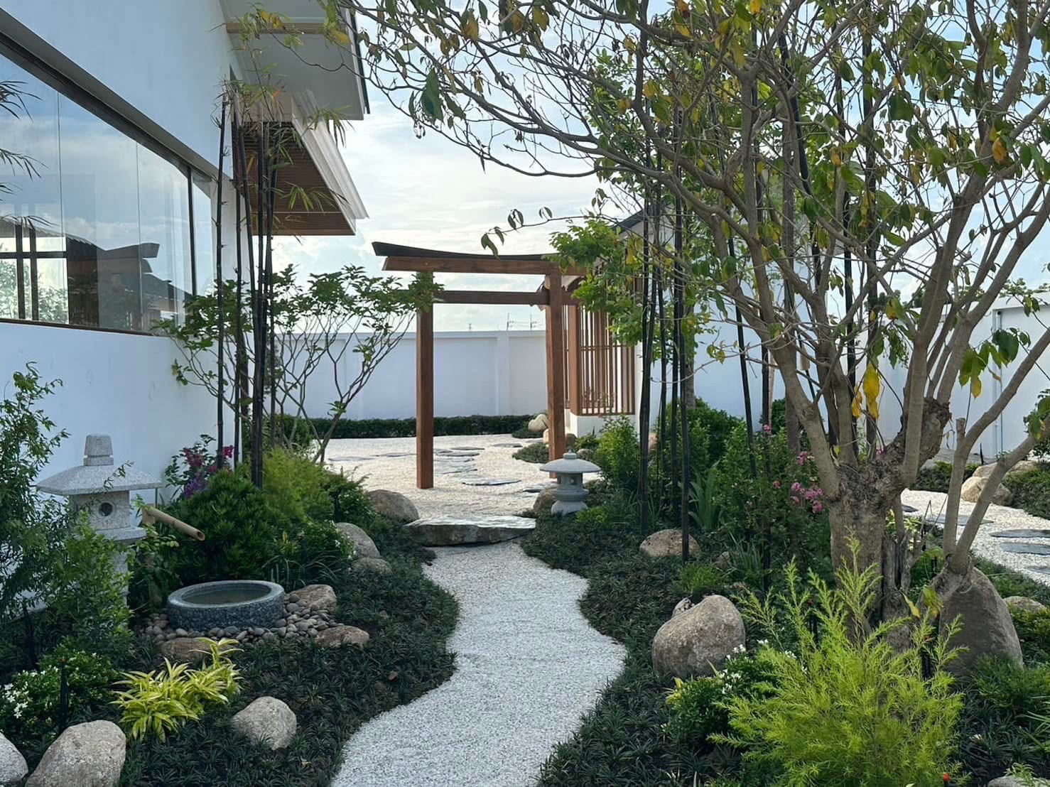 ไอเดียสวนสไตล์ญี่ปุ่น แบบที่ 6 โดย D.Garden Design