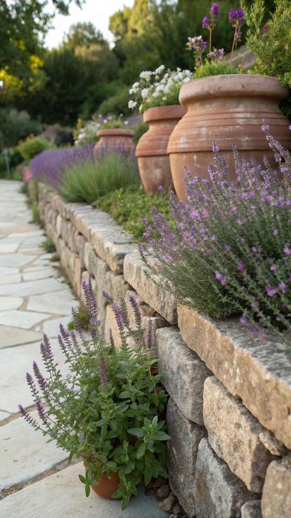 ไอเดียสวนสไตล์เมดิเตอร์เรเนียน แบบที่ 12 โดย D.Garden Design