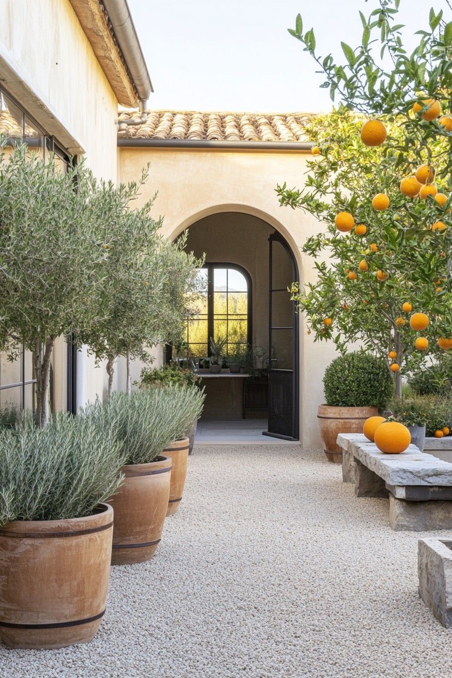 ไอเดียสวนสไตล์เมดิเตอร์เรเนียน แบบที่ 9 โดย D.Garden Design