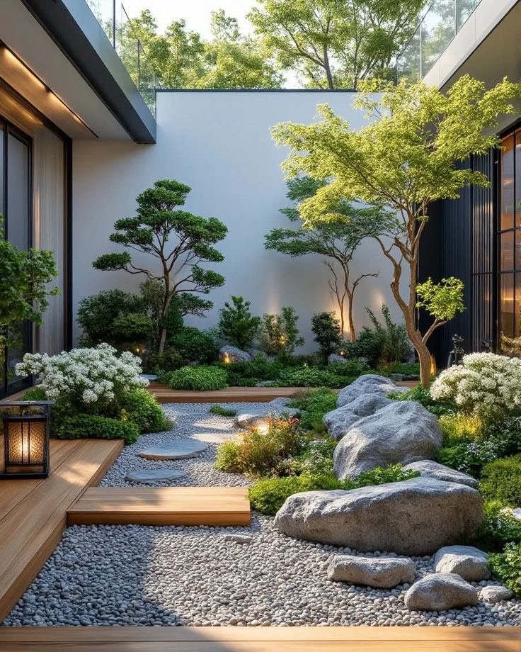 ไอเดียสวนญี่ปุ่นร่วมสมัย แบบที่ 10 โดย D.Garden Design