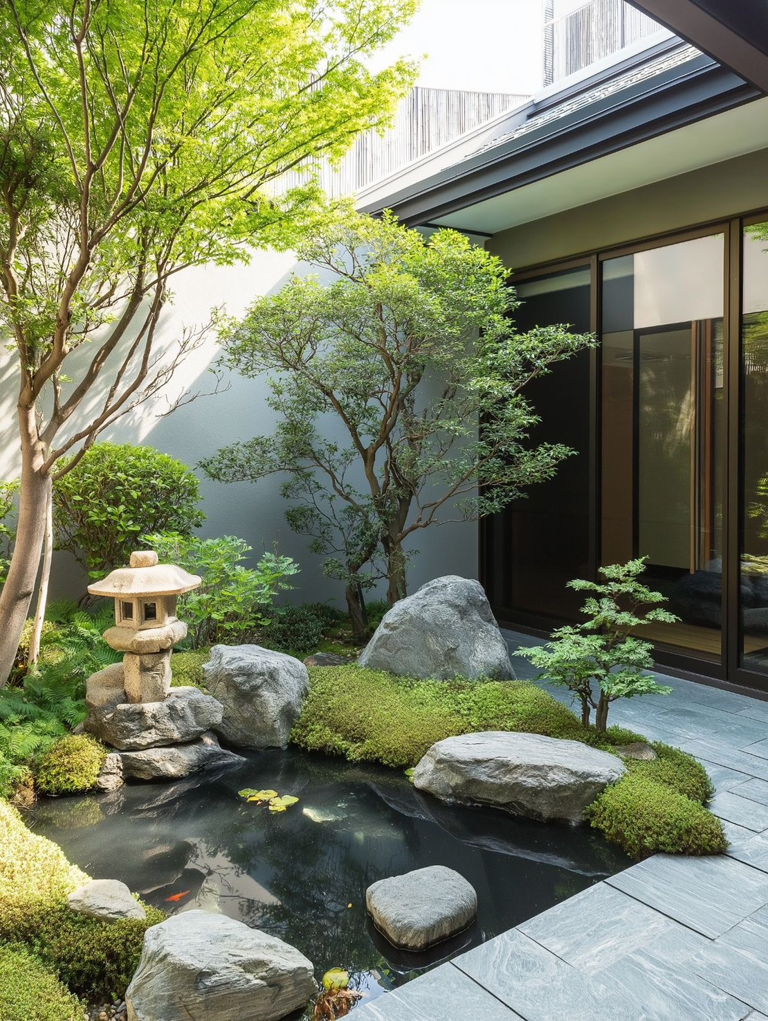 ไอเดียสวนญี่ปุ่นร่วมสมัย แบบที่ 11 โดย D.Garden Design