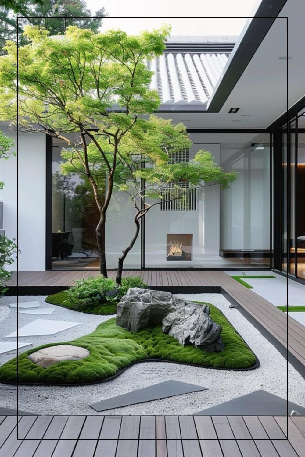 ไอเดียสวนญี่ปุ่นร่วมสมัย แบบที่ 6 โดย D.Garden Design