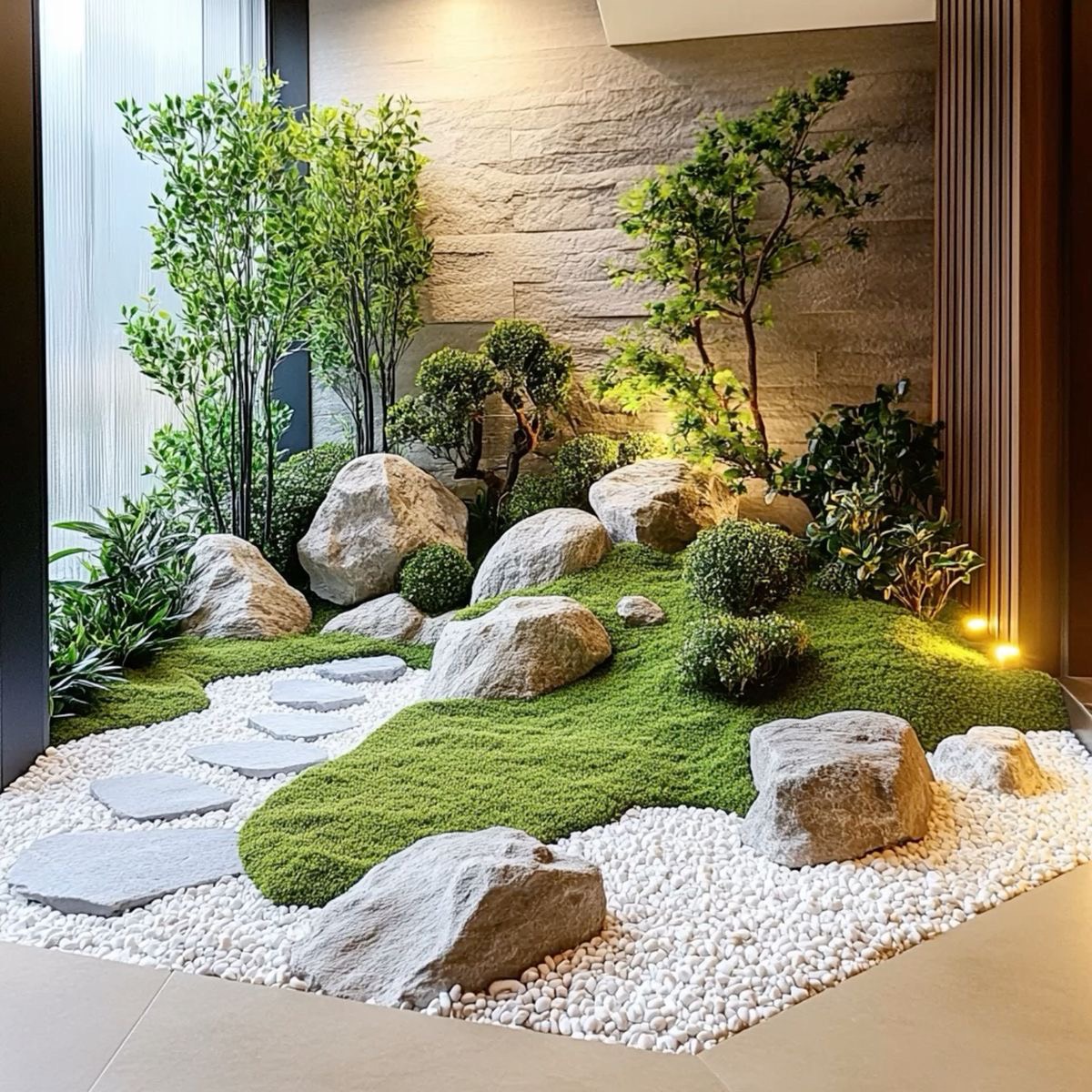 ไอเดียสวนญี่ปุ่นร่วมสมัย แบบที่ 9 โดย D.Garden Design