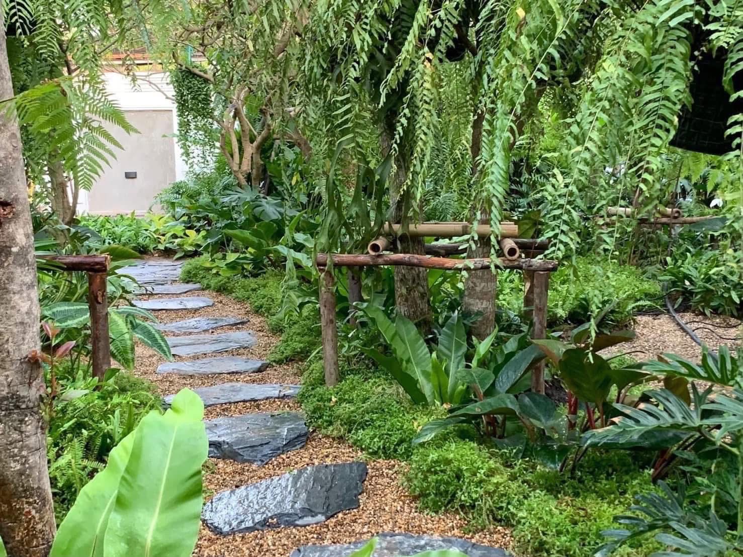 ผลงานออกแบบและจัดสวนโดย D.Garden Design แบบที่ 105